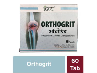PATANJALI DIVYA ORTHOGRIT TABLET 60 N 41 GM