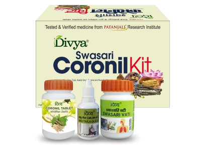 PATANJALI DIVYA SWASARI CORONIL KIT 117 GM