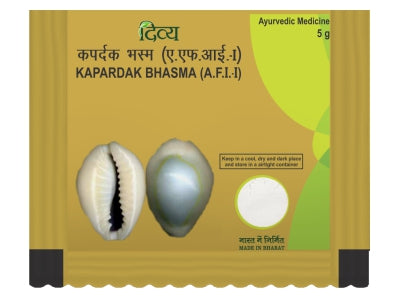 Patanjali DIVYA KAPARDAK BHASMA 5 GM