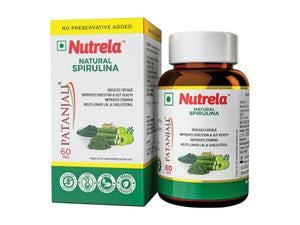 PATANJALI NUTRELA SPIRULINA NATURAL 32 GM