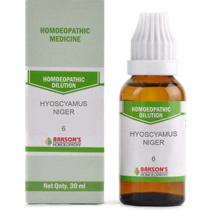 Bakson Hyoscyamus Niger 6 CH Dilution (30ml)