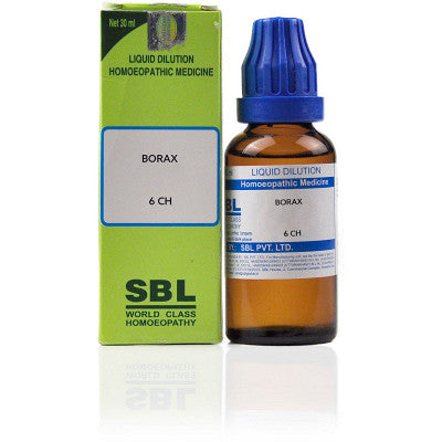 SBL Borax 6 CH Dilution (30ml)