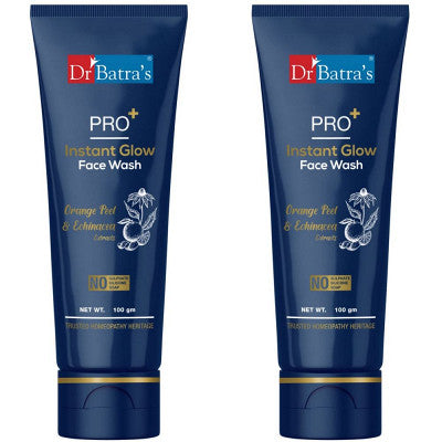 Dr Batras Pro+ Instant Glow Face Wash (100g, Pack of 2)