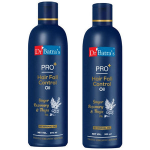 Dr Batras Pro+ Hair Fall Control Oil (200ml, Pack of 2)