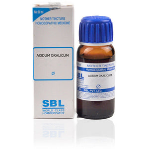 SBL Acidum Oxalicum Mother Tincture 1X (Q) (30ml)