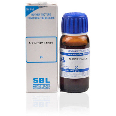 SBL Aconitum Radice Mother Tincture 1X (Q) (30ml)