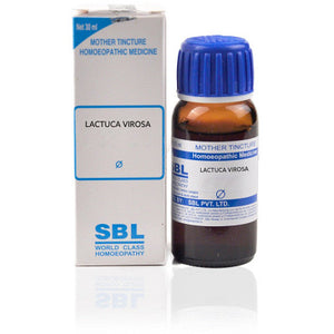 SBL Lactuca Virosa Mother Tincture 1X (Q) (30ml)