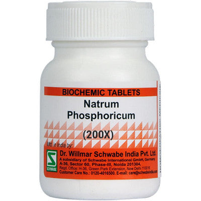 Willmar Schwabe India Natrum Phosphoricum Biochemic Tablet 200X (20g)