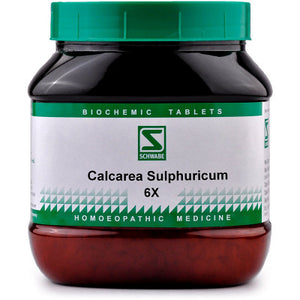 Willmar Schwabe India Calcarea Sulphuricum Biochemic Tablet 6X (550g)