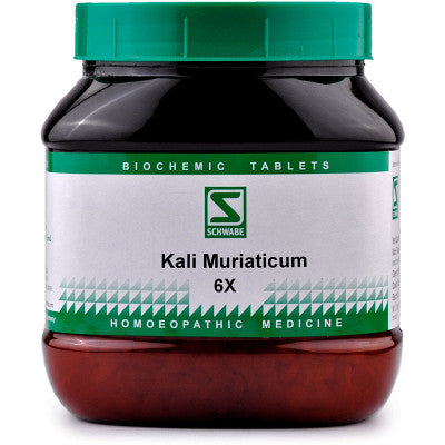 Willmar Schwabe India Kali Muriaticum Biochemic Tablet 6X (550g)