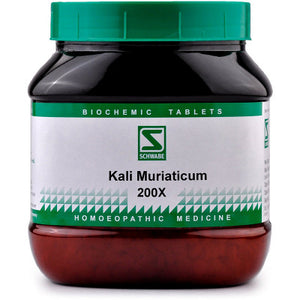 Willmar Schwabe India Kali Muriaticum Biochemic Tablet 200X (550g)