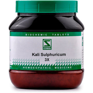 Willmar Schwabe India Kali Sulphuricum Biochemic Tablet 3X (550g)