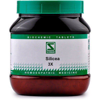 Willmar Schwabe India Silicea 3X Biochemic Tablet (550g) 
