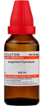 Willmar Schwabe India Argentum Cyanatum 200 CH (30ml)