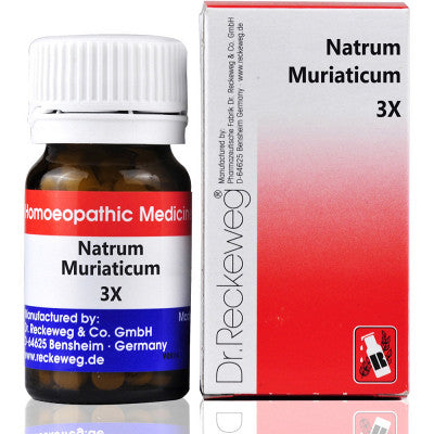 Dr. Reckeweg Natrum Muriaticum 3X Biochemic Tablet (20g)