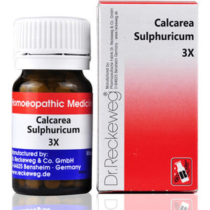 Dr. Reckeweg Calcarea Sulphuricum 3X Biochemic Tablet (20g)