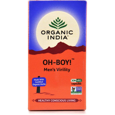 Organic India Oh Boy Capsules 30caps