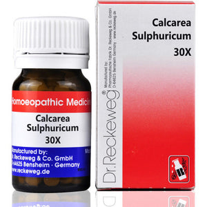 Dr. Reckeweg Calcarea Sulphuricum 30X Biochemic Tablet (20g)