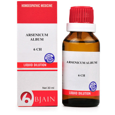 B Jain Arsenicum Album 6 CH Dilution (30ml)