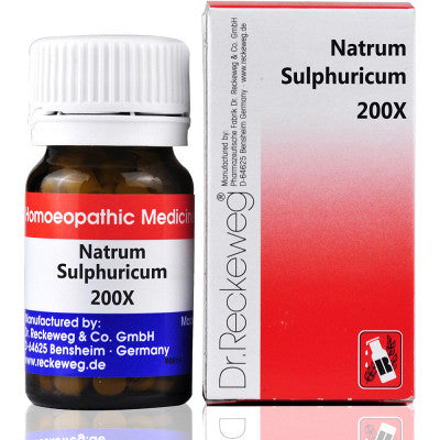 Dr. Reckeweg Natrum Sulphuricum 200X Biochemic Tablet (20g)