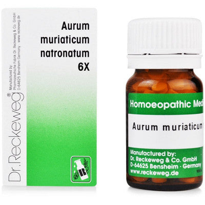 Dr. Reckeweg Aurum Muriaticum Natronatum 6X Trituration Tablet (20g)