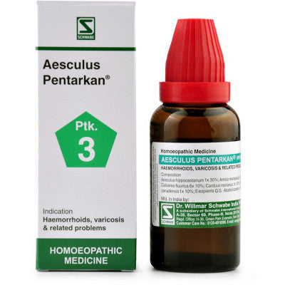 Willmar Schwabe India Aesculus Pentarkan Drops (30ml)