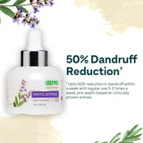 OZiva Phyto Defense Anti-Dandruff Hair Serum (with Rosemary, Brahmi, Watercress) for Dandruff Removal