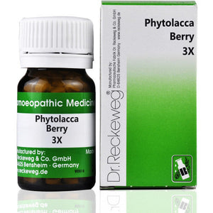 Dr. Reckeweg Phytolacca Berry 3X Trituration Tablet (20g)