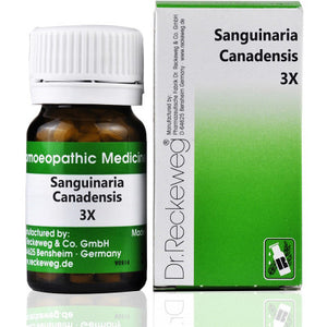 Dr. Reckeweg Sanguinaria Canadensis 3X Trituration Tablet (20g)