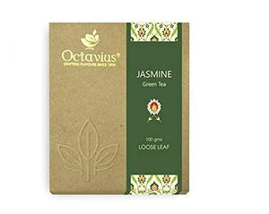 Octavius Jasmine Green Tea Loose Leaf - 100 Gms
