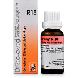 Dr. Reckeweg R18 (Cystophylin) Drops (22ml)