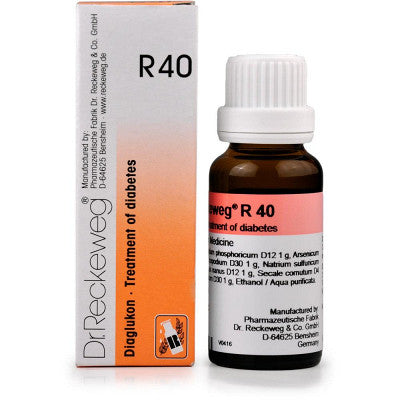 Dr. Reckeweg R40 (Diaglukon) Drops (22ml)