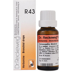Dr. Reckeweg R43 (Herbamine) Drops (22ml)