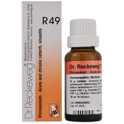 Dr. Reckeweg R49 (Rhinopulsan) Drops (22ml)