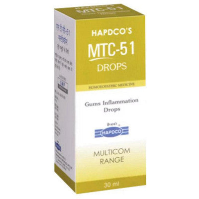 Hapdco MTC-51 (Gums Inflammation Drops) (30ml)
