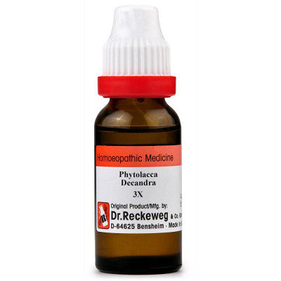 Dr. Reckeweg Phytolacca Decandra 3X Dilution (11ml)