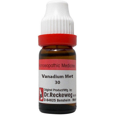 Dr. Reckeweg Vanadium Metallicum 30 CH Dilution (11ml)