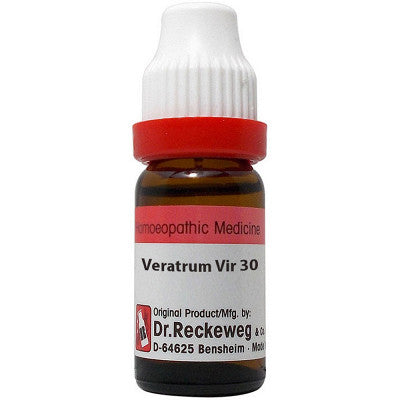 Dr. Reckeweg Veratrum Viride 30 CH Dilution (11ml)