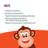 OZiva Kids Superfood Immunity Multi Gummies (with Vitamin C, Zinc and Elderberry) to support advanced immunity