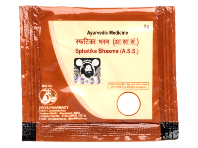 Patanjali DIVYA SPHATIKA BHASMA 5 GM