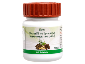 PATANJALI DIVYA TRIBHUVANKIRTI RAS 20 GM
