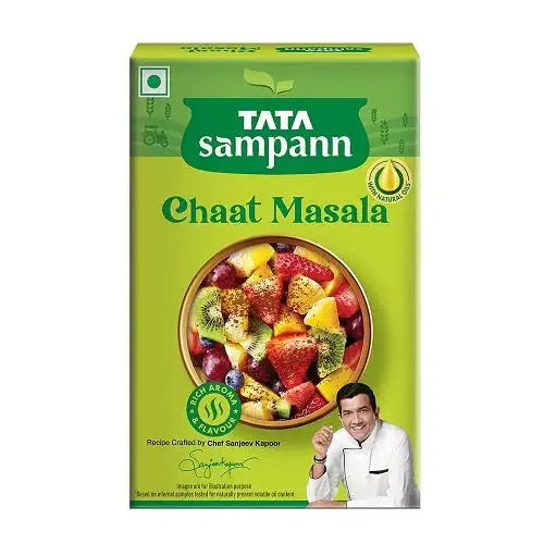 Tata Sampann Chaat Masala with Natural Oils, Crafted by Chef Sanjeev Kapoor, 100g