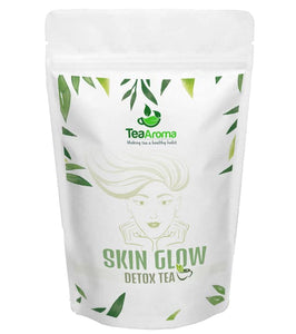 Tea Aroma - Skin Glow Detox Organic Green Tea For Weight Management & for Detoxification - 100g