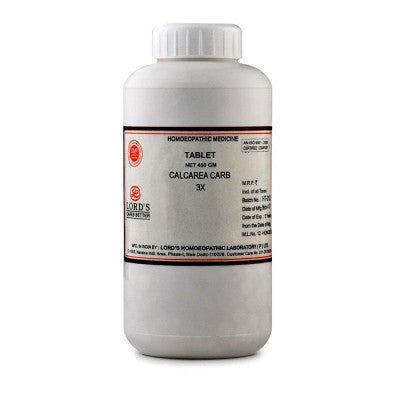 Lords Calcarea Carb 3X Trituration Tablets (450g)