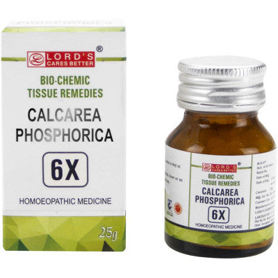 Lords Calc Phos 6X Biochemic Tablets (25g)