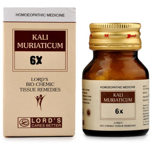 Lords Kali Mur 6X Biochemic Tablets (25g)