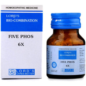 Lords Five Phos 6X Biochemic Tablets (25g)