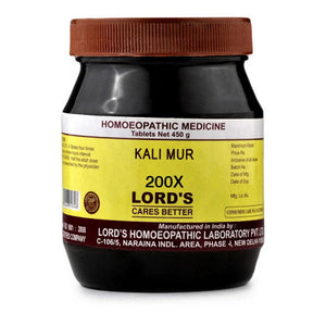Lords Kali Mur 200X Biochemic Tablets (450g)