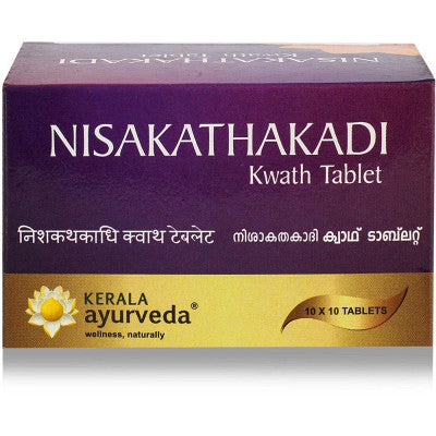 Kerala Ayurveda Nisakathakadi Kwath Tablet (100tab)