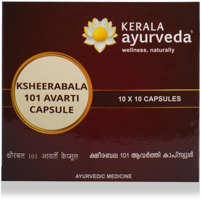 Kerala Ayurveda Ksheerabala 101 Avarti Capsule (100caps)